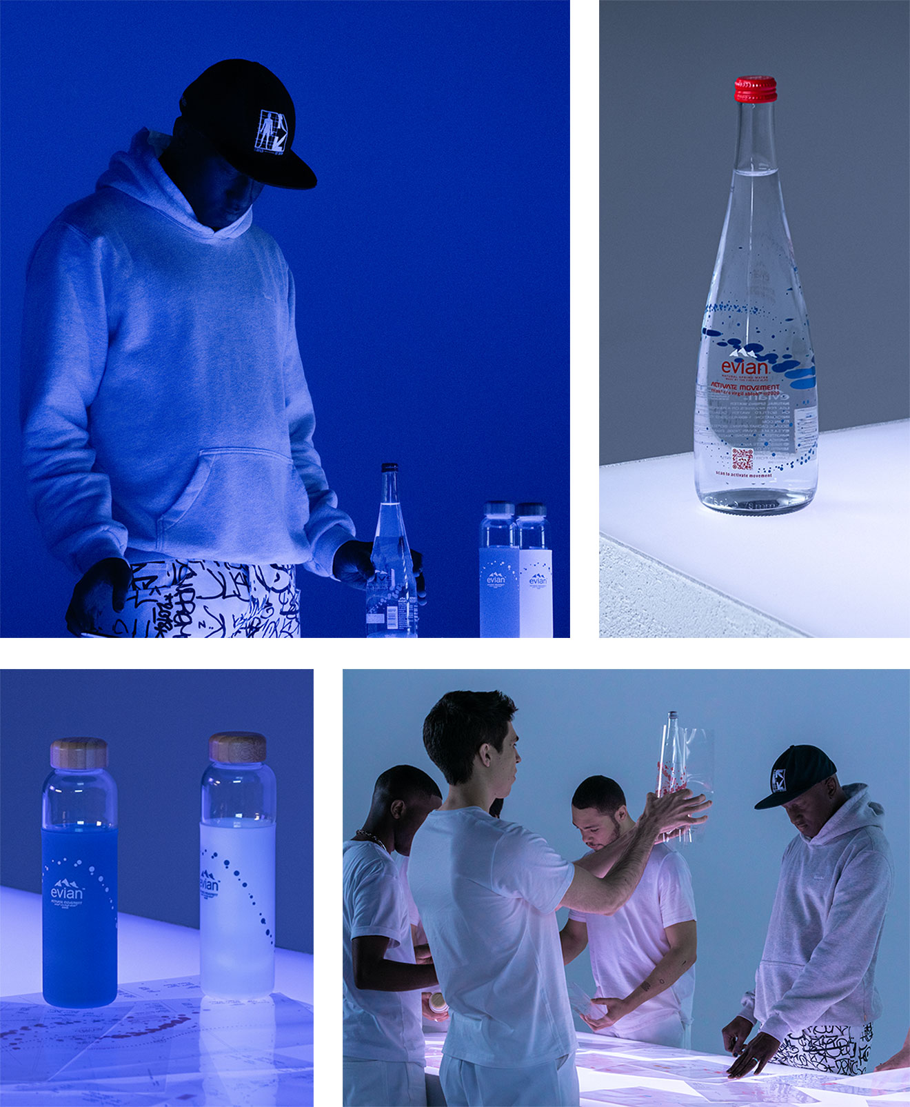 Evian x Virgil Abloh Off White Water Limited Edition Drink 