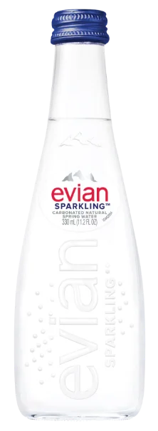 evian Sparkling Water 330mL
