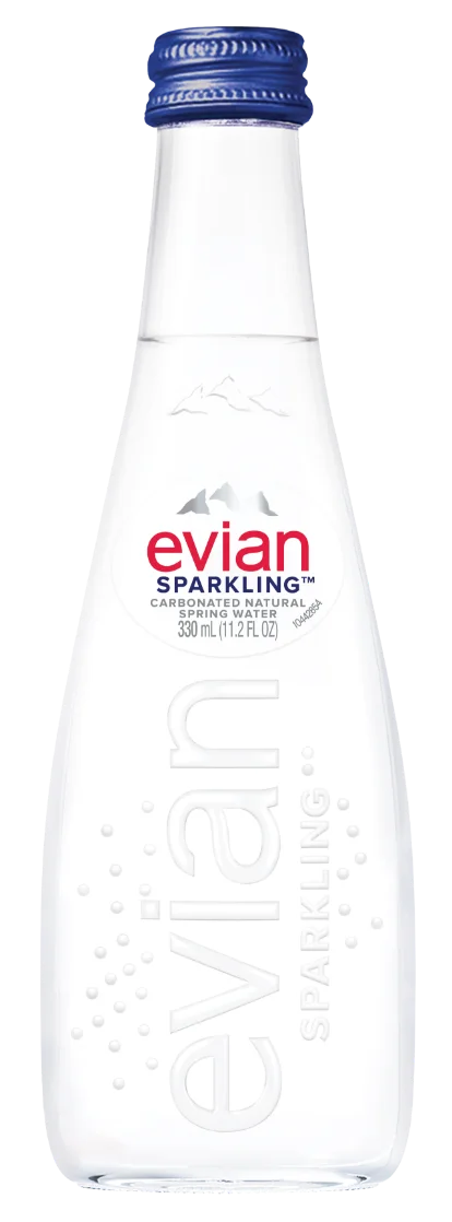 evian Sparkling Water 330mL