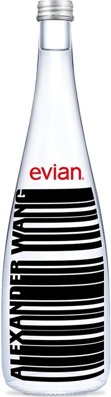EVIAN x CHIARA FERRAGNI water bottle 2017/2018 NEW & SEALED 