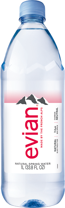 evian® 1 Liter Bottle