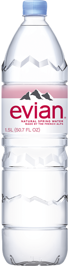 evian Natural Spring Water 330 mL/11.2 Fl Oz (Pack of 24) Mini-Bottles,  Naturally Filtered Spring Water Small Water Bottles