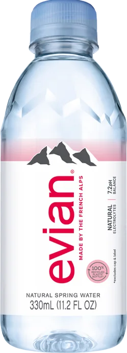 evian® Water 330 mL Bottle