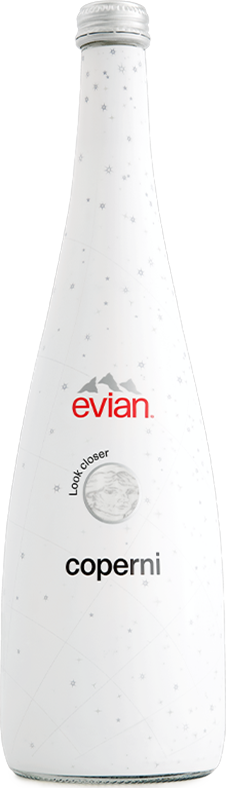 Evian Pop-Up for Limited-Edition Bottle by Virgil Abloh