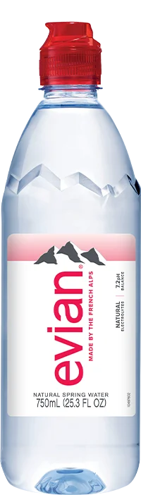 evian® 750 mL Bottle