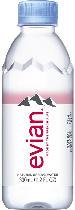 evian® Water 330 mL Bottle