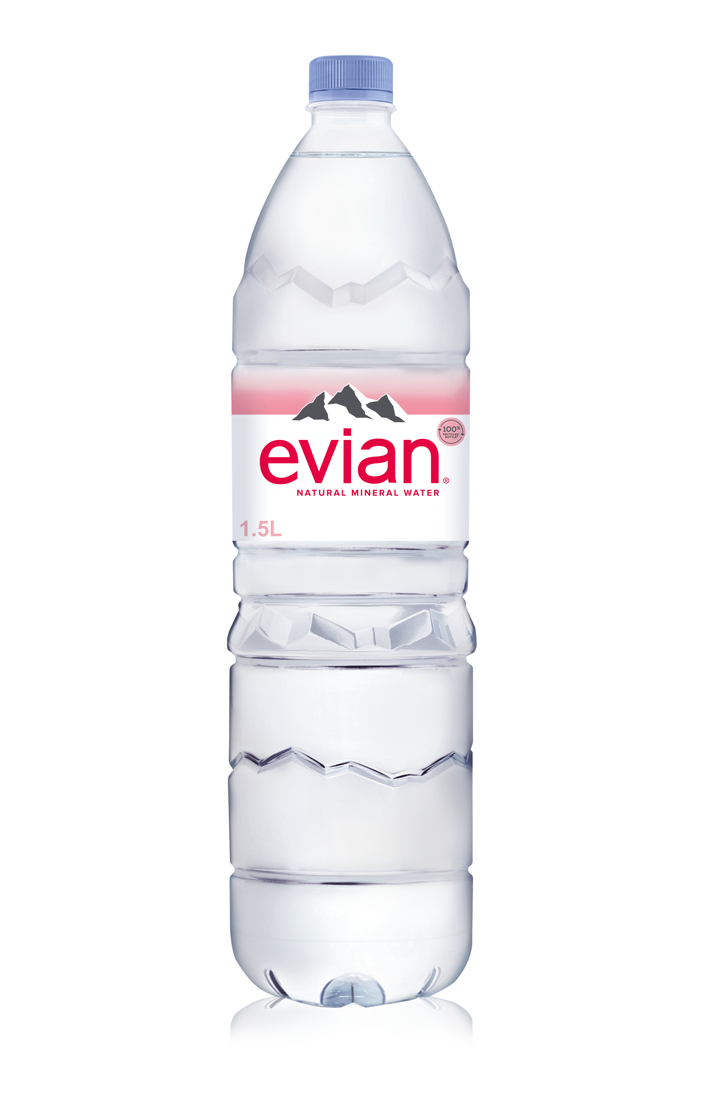 evian® 330 mL Glass Bottled Water