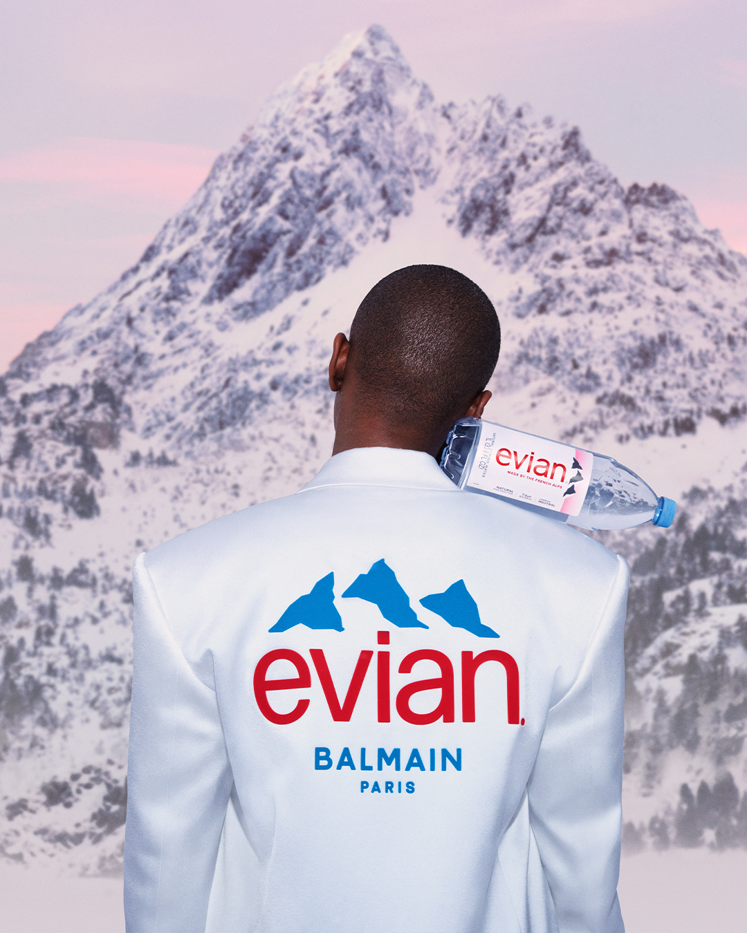 One drop can make a rainbow, bottle, Virgil Abloh, rainbow, Discover our  new evian Limited Edition bottle by Virgil Abloh! #evian #VirgilAbloh  #evianxVirgilAbloh The evian x Virgil Abloh limited-edition Soma