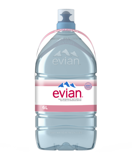 EVIAN MAXI PACK ( bouteille plastique) 150cl , pack de 6