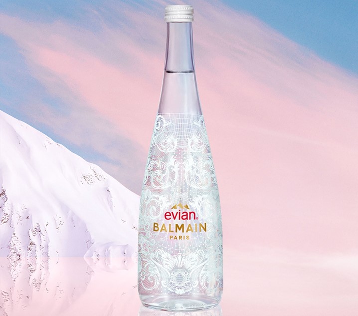 Bouteilles en verre 1L - Evian