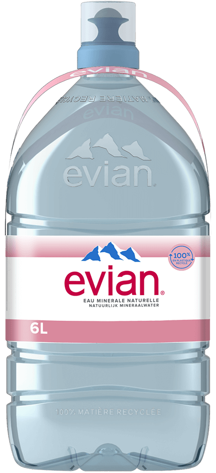 Eau EVIAN bouteille plastique PET 1 L SOURIRE DES SAVEURS, Cave Toulouse /  L'Union, livraison