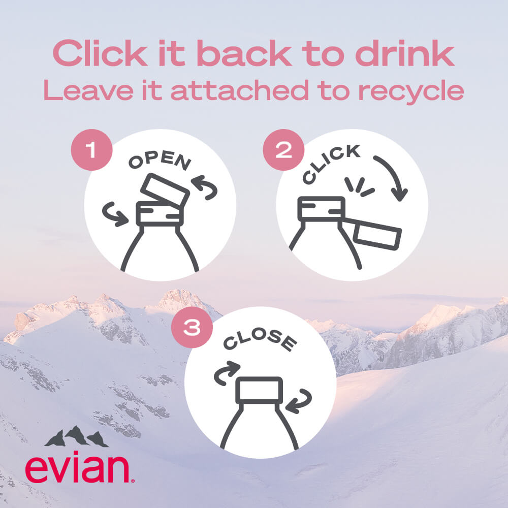 evian water tour