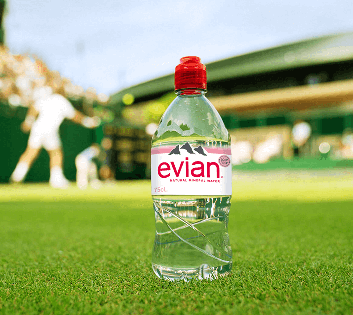 evian water tour