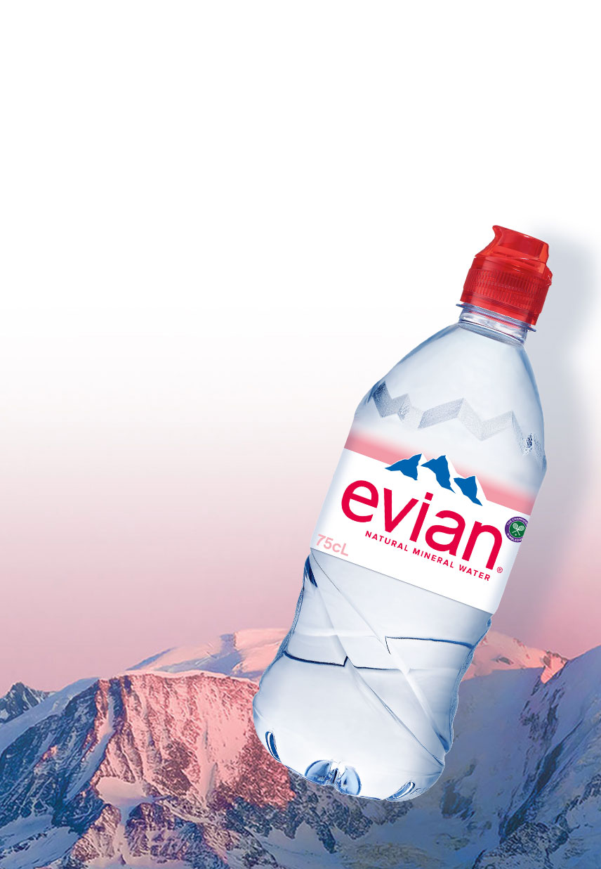 evian water tour