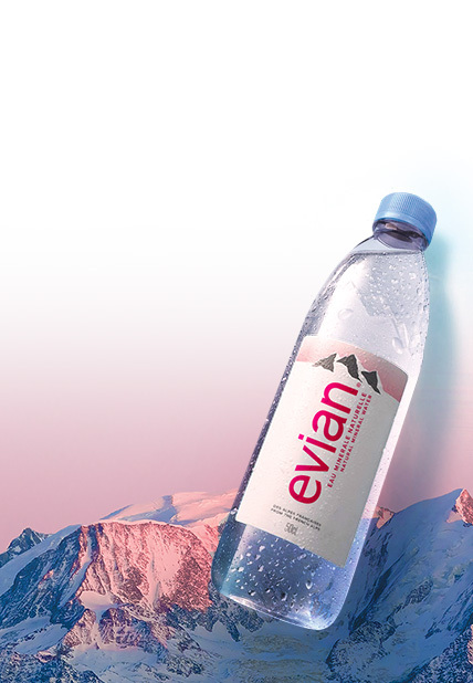 Evian water price