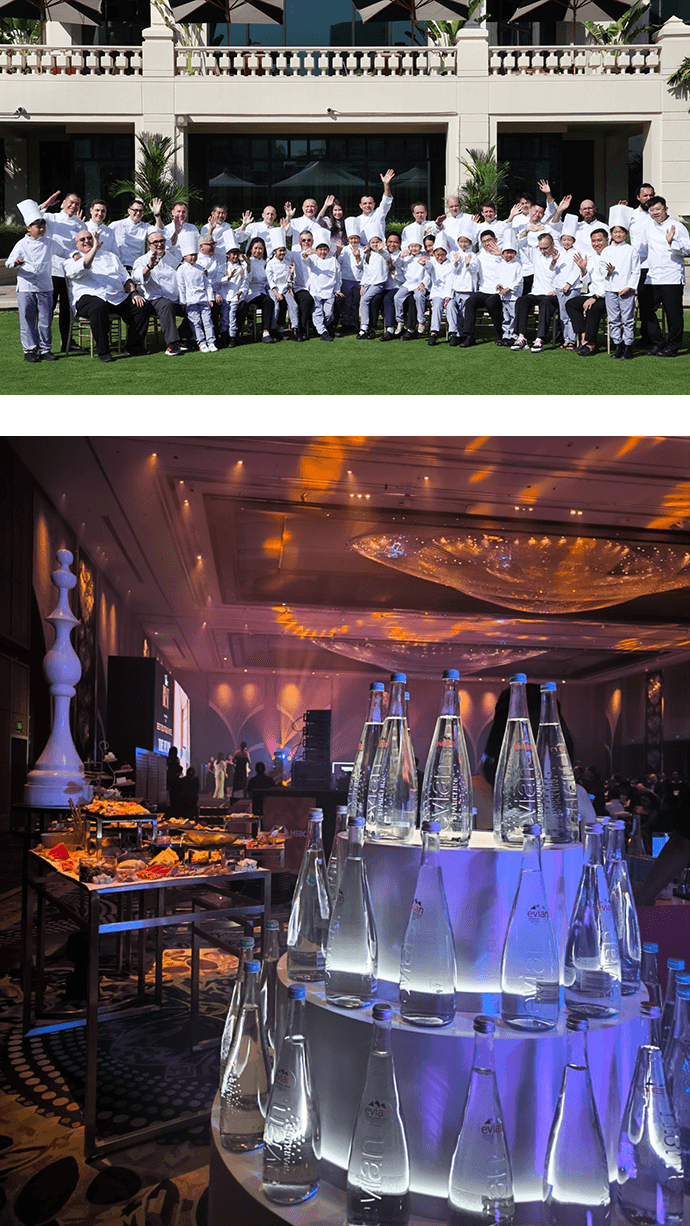 Collage: Michelin Collaboration Event Collage: Michelin Collaboration Event