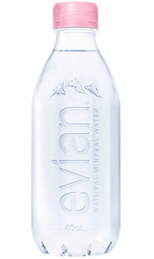 Lable-free Bottle  evian® - evian Natural Mineral Water