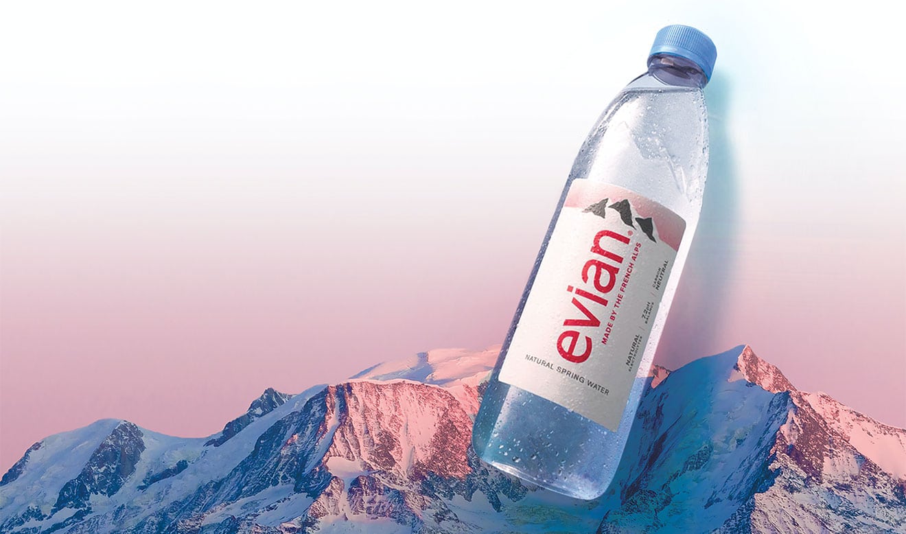 Evian Canada : L'eau de Source Naturelle en Bouteille